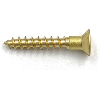 GALLUP(ギャラップ) Brass Products ブラススクリュー フラットヘッド M5×30mm(皿頭)20本パック - Brass Products(ブラス・プロダクツ)