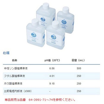 LAQUA pH標準液セット HORIBA