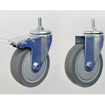 PROFACE 静音キャスター ストッパー付き、無し4個セット アイ・エル・シー