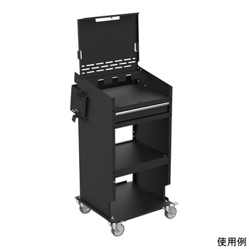 PCツールカート 681×525×1124.9mm アズワン
