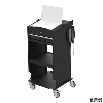 PCツールカート 681×525×1124.9mm アズワン