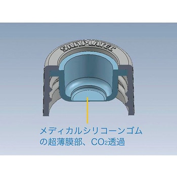 iP-TECフラスコ-25 ベントキャップ付 50個 1袋5個入×10 サンプラテック