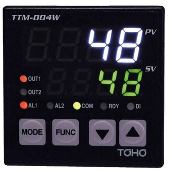デジタル温度調節計 TTM-004W 東邦電子