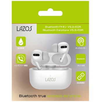 Bluetoothイヤホン V5.3+EDR L-TWSシリーズ Lazos