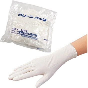 【純水洗浄】クリーンノール ニトリル手袋 ショート パウダーフリー 1箱 50枚/袋×2袋入 アズワン