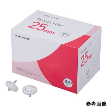 ビオラモ2層構造シリンジフィルター 疎水性PTFE PTFEG-025Sシリーズ VIOLAMO(ビオラモ)