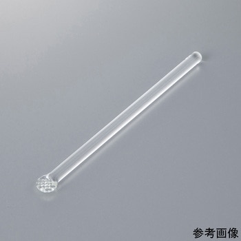 パドル付きガラス撹拌棒 パドル型 アズワン
