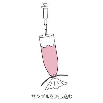 透析チューブキット 1セット アズワン