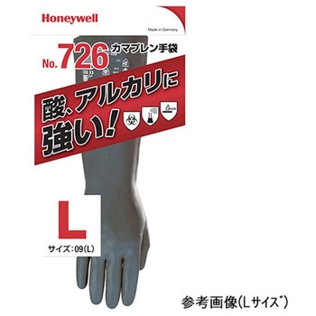 耐酸・アルカリ手袋 カマプレン 726シリーズ ハネウェル