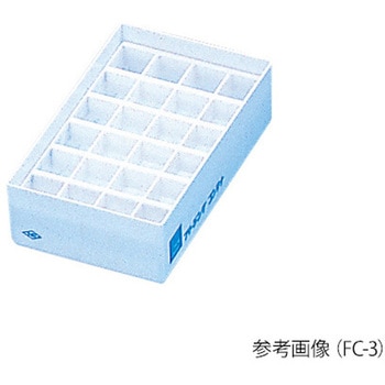 フリージングコンテナ 本体+中仕切 NEG(日電理化硝子)
