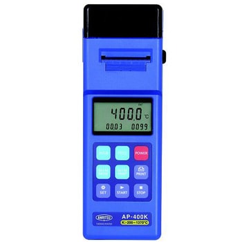 ハンディタイププリンタ付温度計測器 AP-400 AP-400シリーズ 安立計器