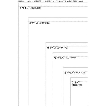 ユニパック 茶遮光 滅菌済 アズワン