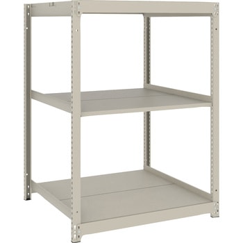 薄型ラックUL型軽量ボルトレス棚 高さ1200mm 単体型 TRUSCO