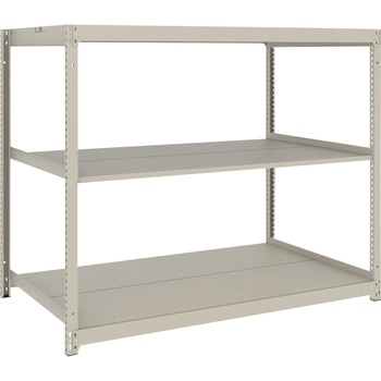 薄型ラックUL型軽量ボルトレス棚 高さ1200mm 単体型 TRUSCO