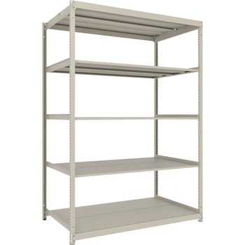 薄型ラックUL型軽量ボルトレス棚 高さ2100mm 単体型 TRUSCO