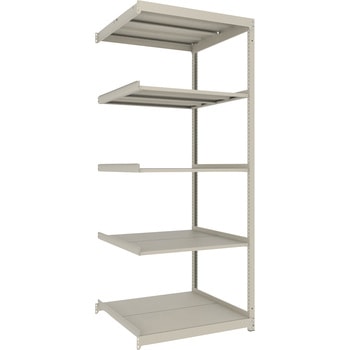 薄型ラックUL型軽量ボルトレス棚 高さ2400mm 連結型 TRUSCO