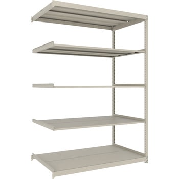 薄型ラックUL型軽量ボルトレス棚 高さ2400mm 連結型 TRUSCO