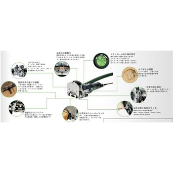 FESTOOL 万能ジョイントシステム ドミノ DF500 Q-PLUS(576418) ハーフェレ