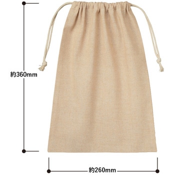 シャンブリック巾着(L) MARKLESS STYLE