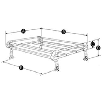 タフレック 10本脚業務用ルーフキャリア タフレック