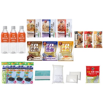 A4ボックス 食料備蓄3日間セット ボウエキ(BOUEKI)