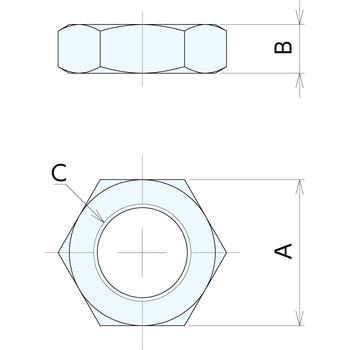 ホールファスナー用ナット - ナベヤ