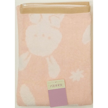 柄で選べる ジャガード織りバスタオル - 林