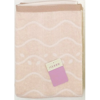 柄で選べる ジャガード織りバスタオル - 林