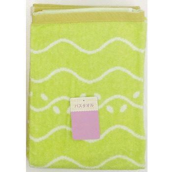 柄で選べる ジャガード織りバスタオル - 林