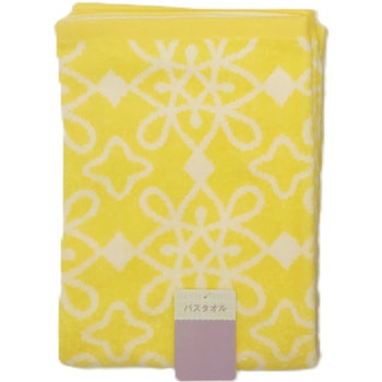 柄で選べる ジャガード織りバスタオル - 林