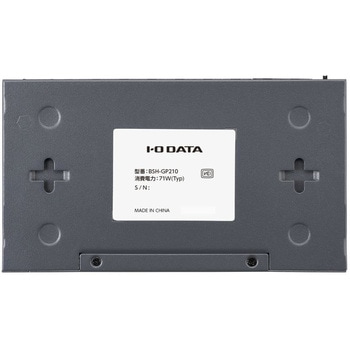 10ポートL2アンマネージGigabit PoEハブ - I ・O DATA(アイ・オー・データ)