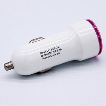 USB充電器・シガーソケット・カーチャージャー(17W/3.4A) USB‐A 2ポート搭載 bitstrong