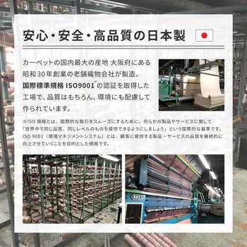 軽くて扱いやすい平織カーペット ピクシス 萩原