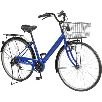 防災サイクル 27型 6段変速・LEDオートライト付 ノンパンク シティサイクル 【完成組立品】 - 東部