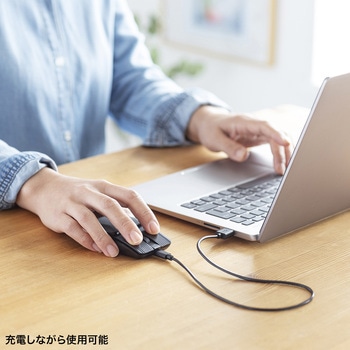 ブルーLEDマウス_Bluetooth 5.2_静音 サンワサプライ