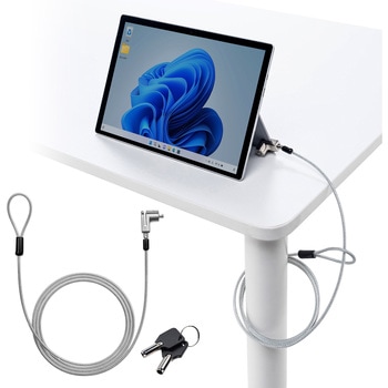 セキュリティ_eシリーズ_Surface Pro 3～11/Go1～4/Surface3対応 サンワサプライ