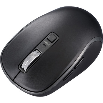 無線静音5ボタンBlueLEDマウス ナカバヤシ