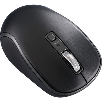 無線静音5ボタンBlueLEDマウス ナカバヤシ