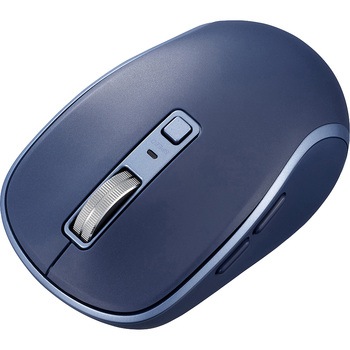 無線静音5ボタンBlueLEDマウス ナカバヤシ