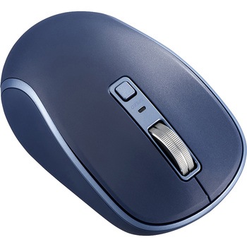 無線静音5ボタンBlueLEDマウス ナカバヤシ