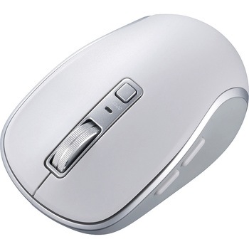 無線静音5ボタンBlueLEDマウス ナカバヤシ