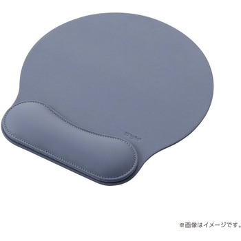 リストレスト付きPUレザーマウスパッド ナカバヤシ