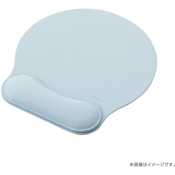 リストレスト付きPUレザーマウスパッド ナカバヤシ