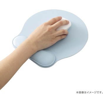 リストレスト付きPUレザーマウスパッド ナカバヤシ