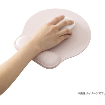 リストレスト付きPUレザーマウスパッド ナカバヤシ