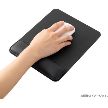 リストレスト付きPUレザーマウスパッド ナカバヤシ