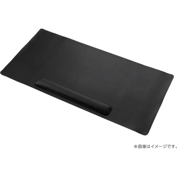 リストレスト付きPUレザーデスクマット ナカバヤシ