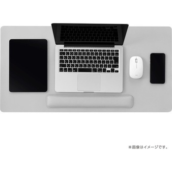 リストレスト付きPUレザーデスクマット ナカバヤシ