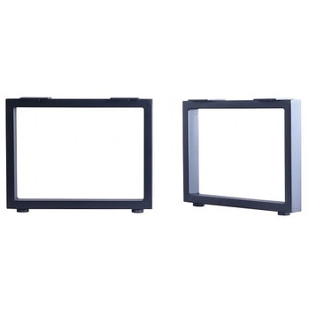 金属角枠脚(ロータイプ) BK AIS (エイ・アイ・エス)