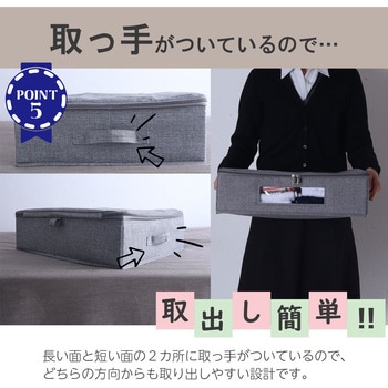 ベッド下収納用インナーBOX2個セット AIS (エイ・アイ・エス)